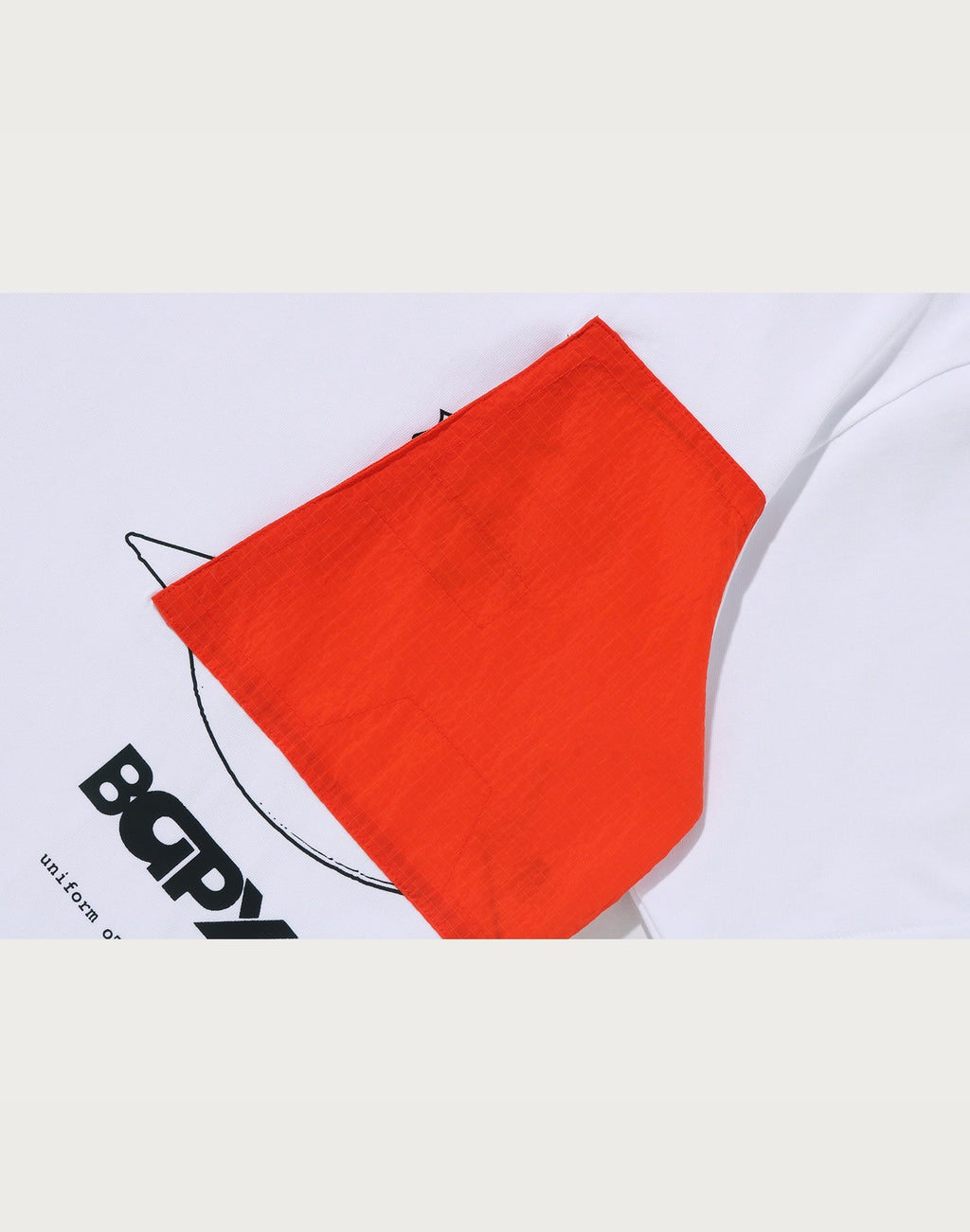 BAPE BY KAZUKI KURAISHI POCKET RELAXED FIT TEE MENS