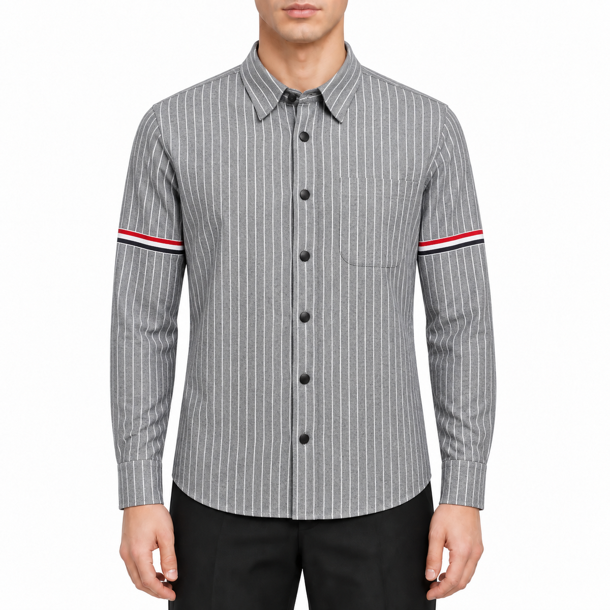 Men's Long-Sleeve Shirt | Thom Browne