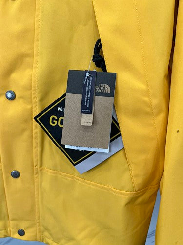The North Face Yellow Black GORE-TEX Mountain Jacket Waterproof Shell