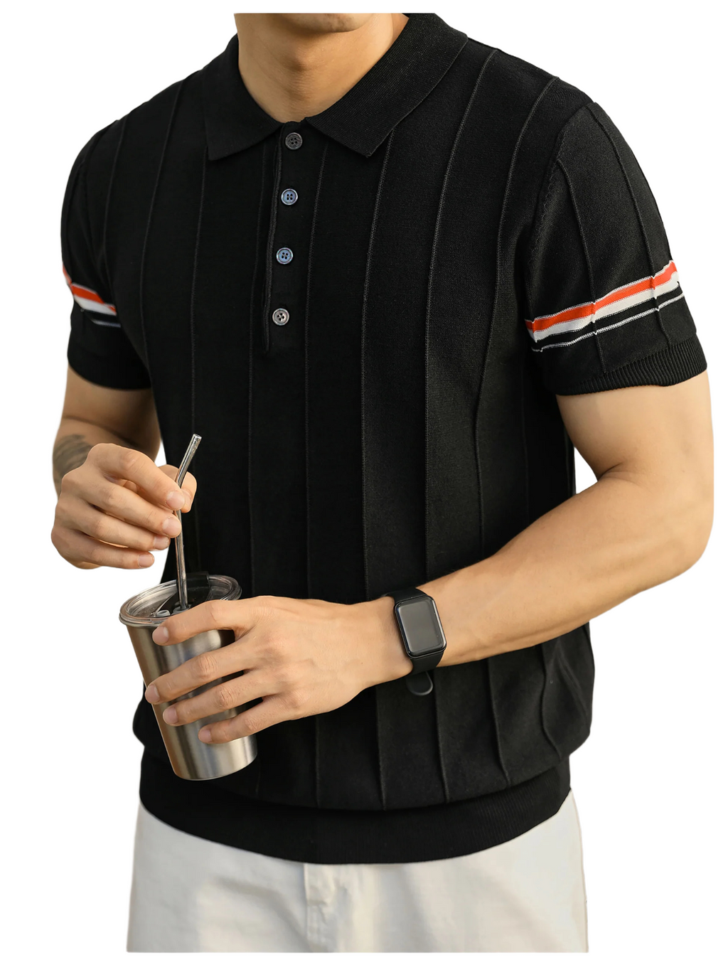 Knitted POLO shirt | Thom Browne