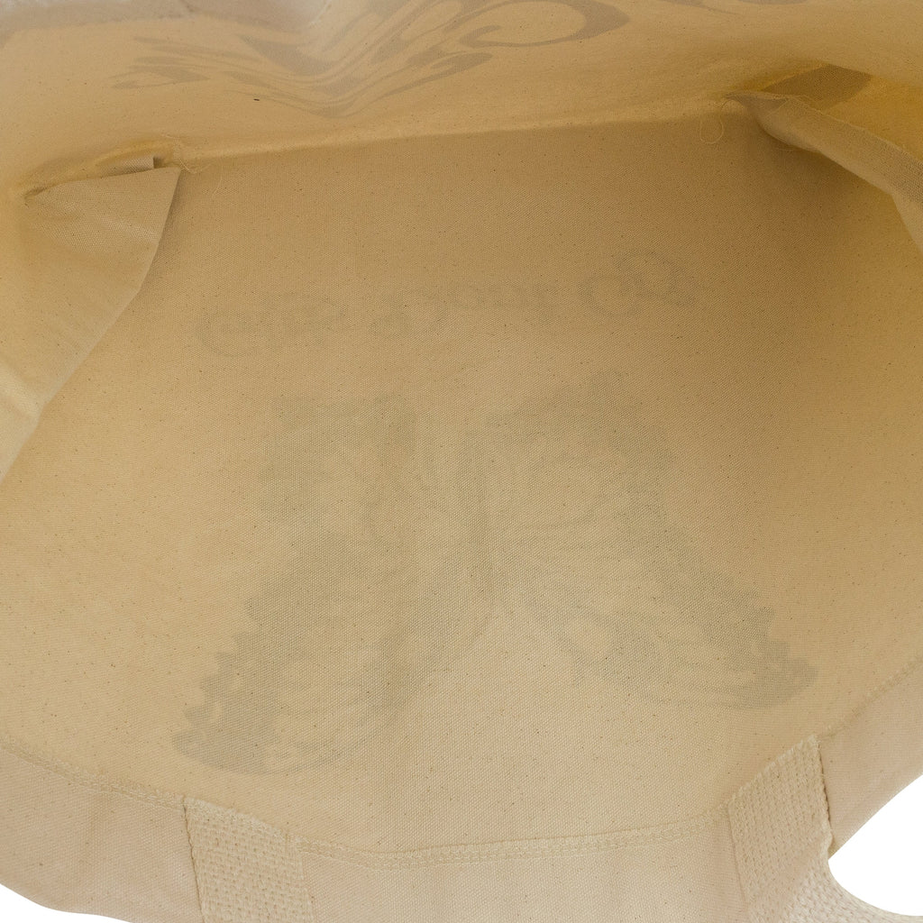IVORY BUTTERFLY TOTE BAG