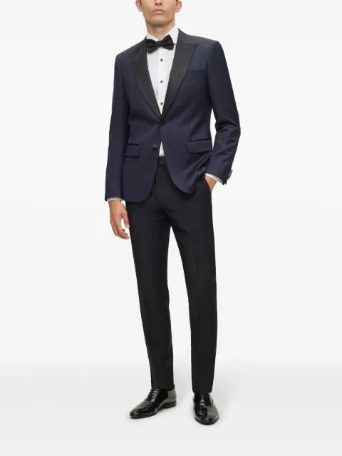 BOSS peak-lapel jacket