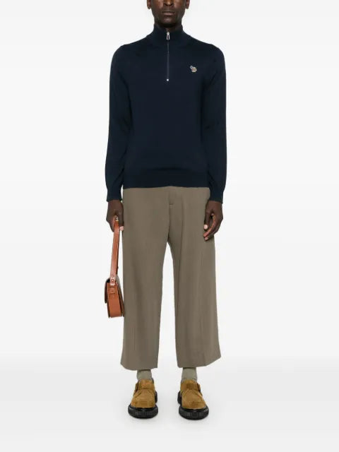 Paul Smith Zebra-motif sweater