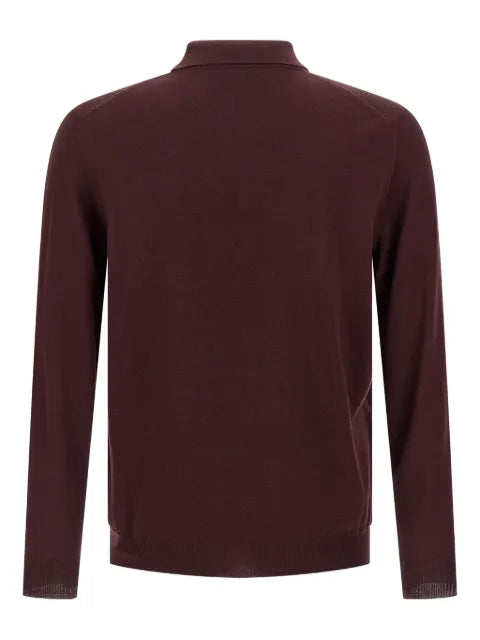 Zanone long-sleeves polo-neck sweater