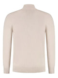 Gran Sasso high-neck half-zip sweater