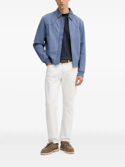 Benetton corduroy collar cotton jacket