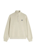 Maison Kitsuné zip logo sweatshirt