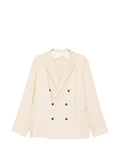 NN07 Jordin - double breasted linen blazer