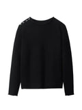 Protémoa buttoned-shoulder sweater