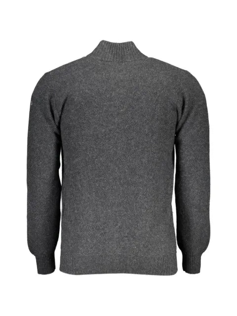 North Sails zip-up wool cardigan