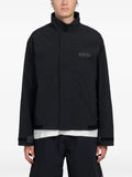 Stüssy MX logo-print high-neck jacket