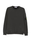Stone Island sleeve-pocket ribbed-trim sweatshirt