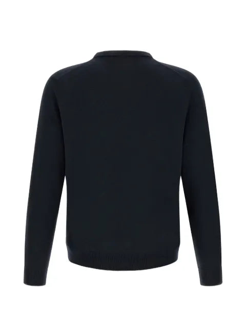 Zanone Giro ribbed-trim sweater
