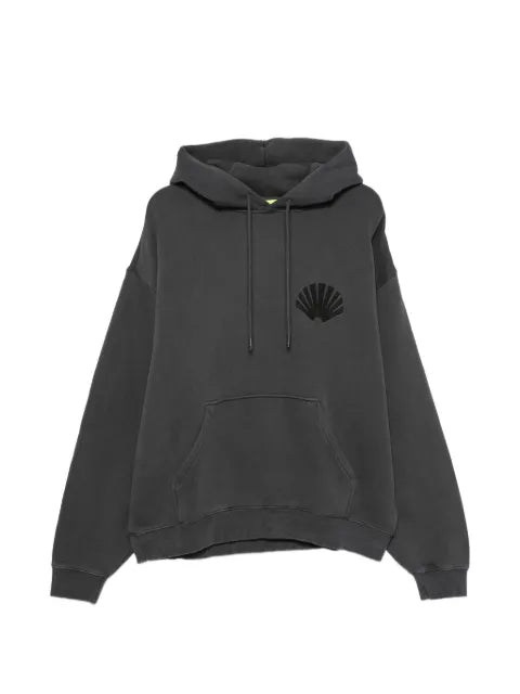 NEW AMSTERDAM logo-embroidered drawstring hoodie