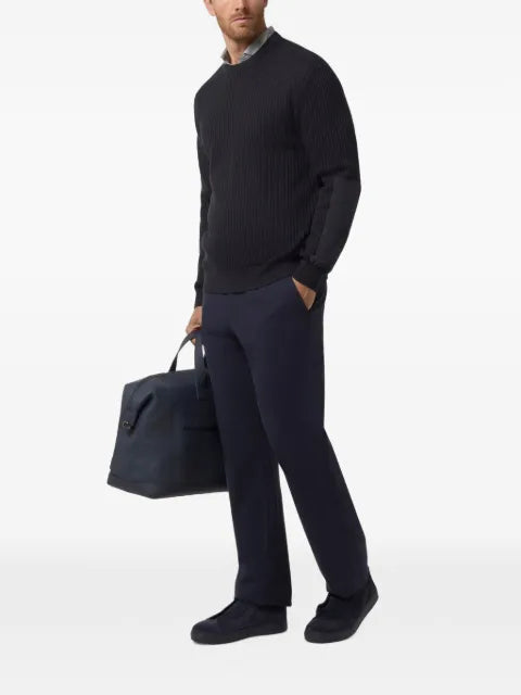 Paul & Shark ribbed-knit Typhoon® Platinum sweater