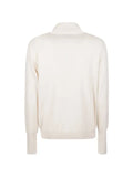 Ballantyne zip-up cashmere cardigan