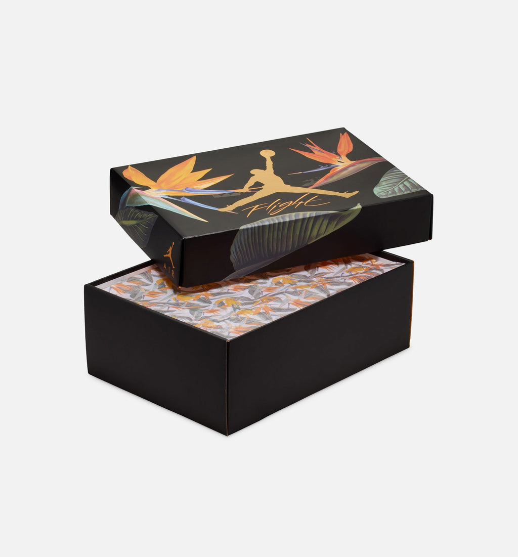 Air Jordan 4 Retro Birds of Paradise Women's – Coconut Milk/Metallic Gold/Muslin/Bright Mango/Sundial/Black