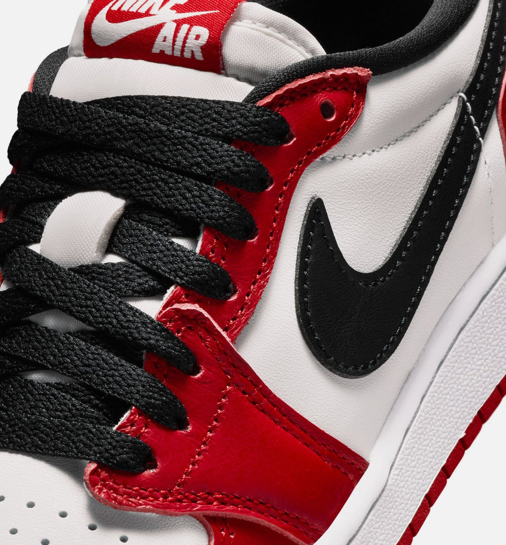 Air Jordan 1 Retro Low OG Chicago Youth Sneakers - Varsity Red/Black/Summit White