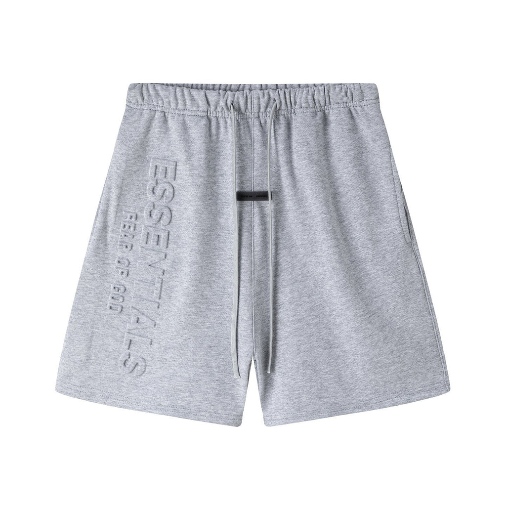 Fear of God Essentials Embossed Letter Relaxed-Fit Shorts Unisex