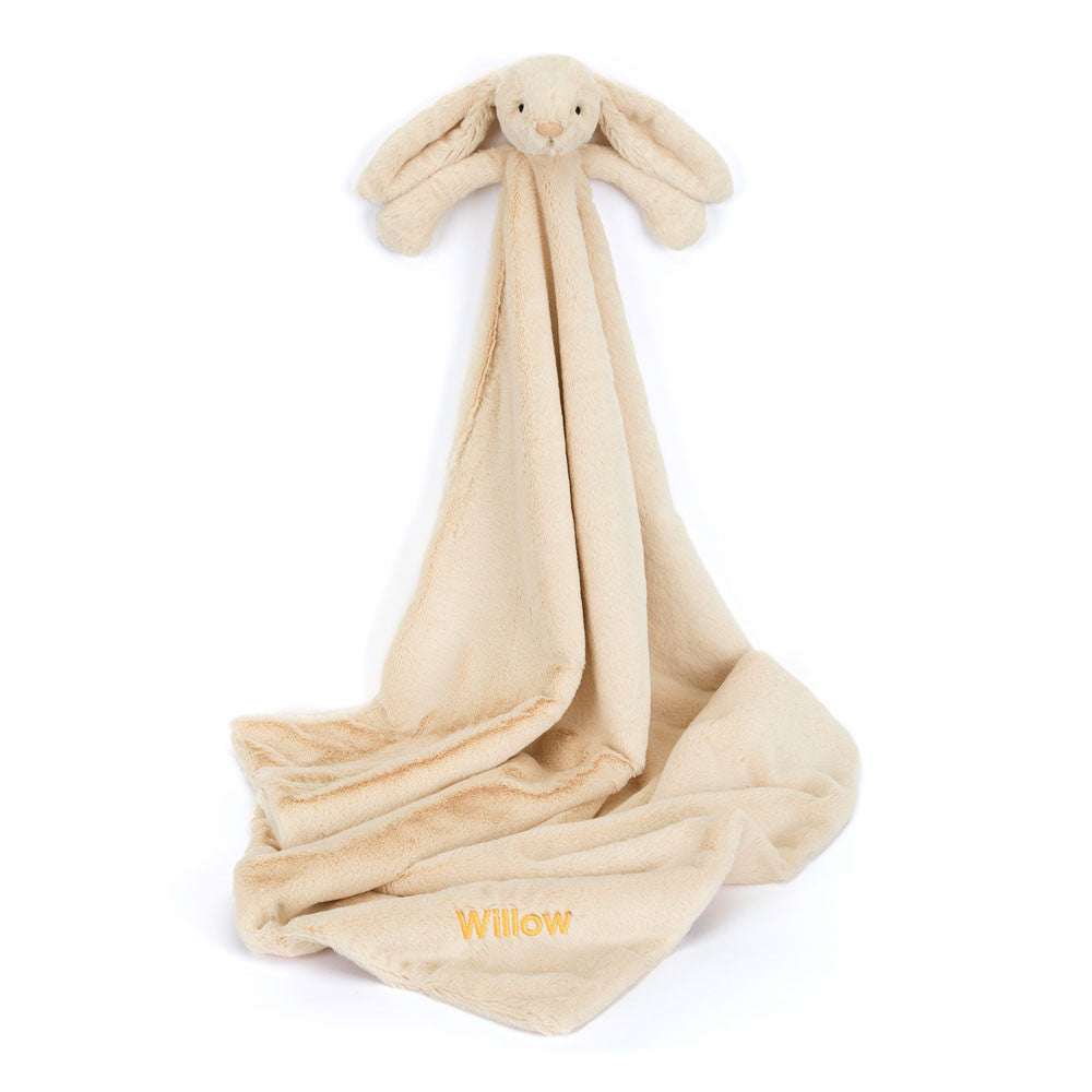 Personalized Bashful Luxe Bunny Willow Blankie