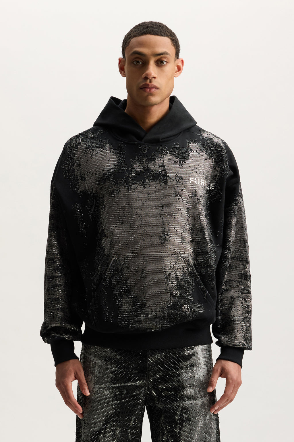 Worn Crystals Hoodie