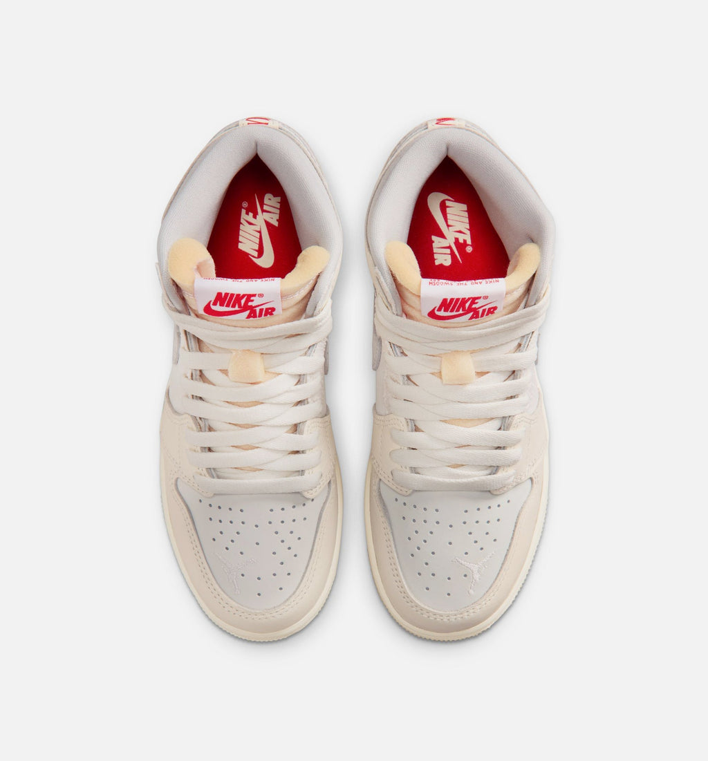 Air Jordan 1 Retro High OG Grade School – Sail/University Red/Pale Ivory/Coconut Milk/Phantom
