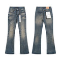 Purple Brand Blue Flared Jeans