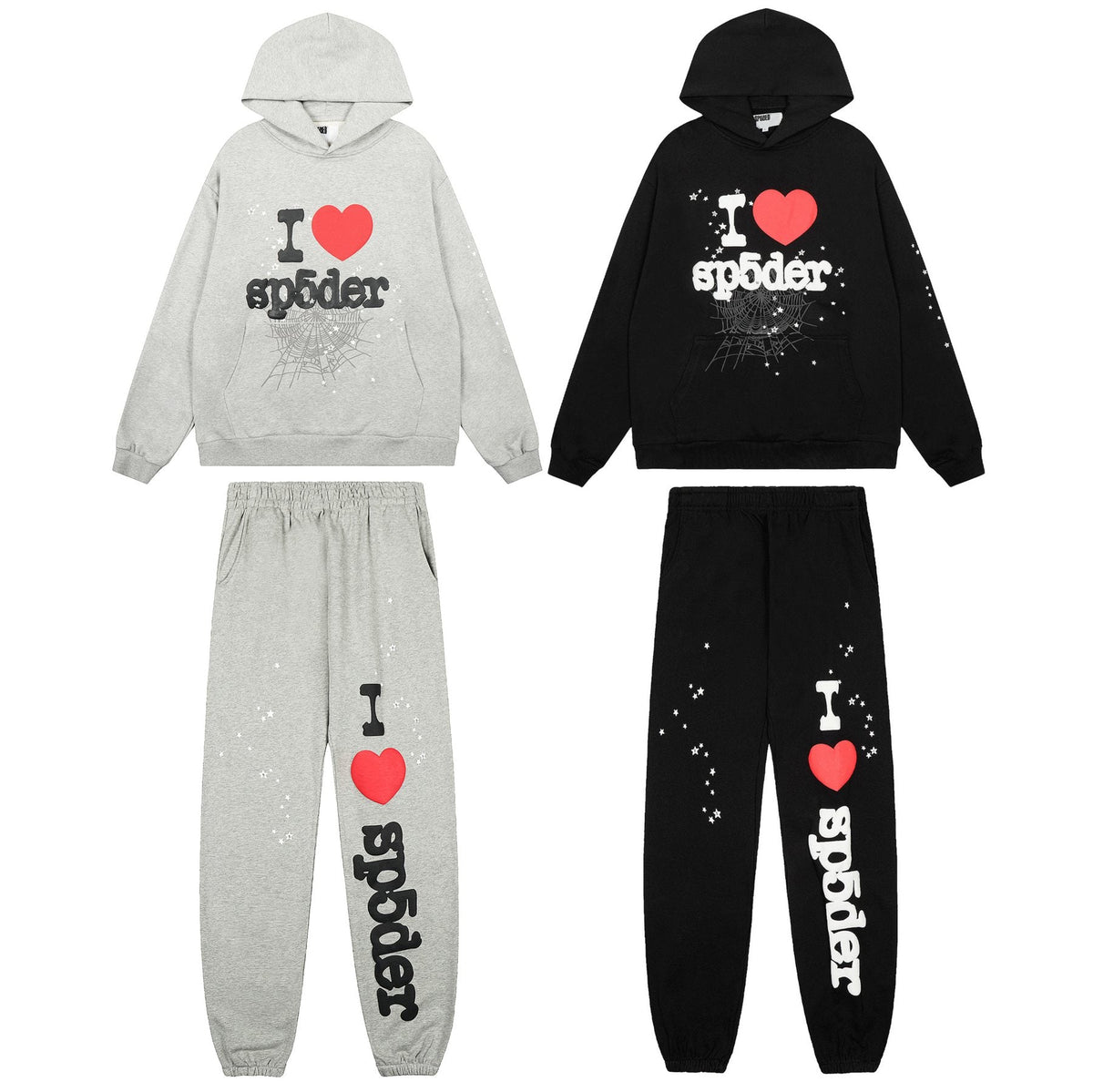 Sp5der I Heart Web Graphic Matching Set