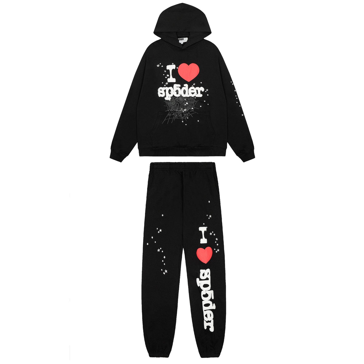 Sp5der I Heart Web Graphic Matching Set