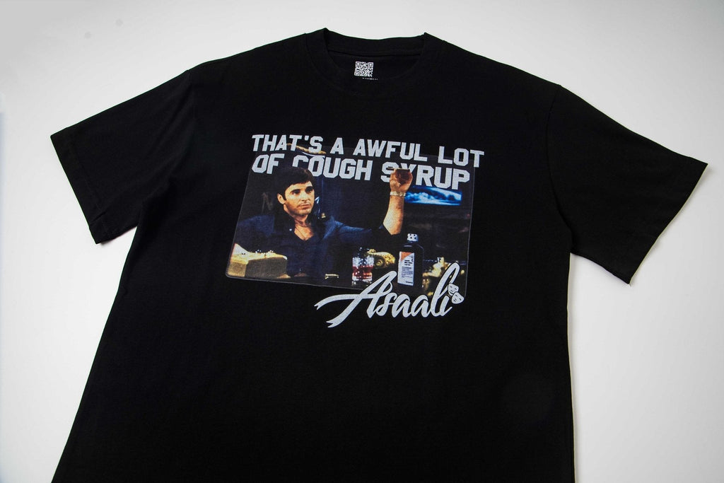 THAT'S A AWFUL LOT OF COUGH SYRUP Front & Back Graphic T-Shirt