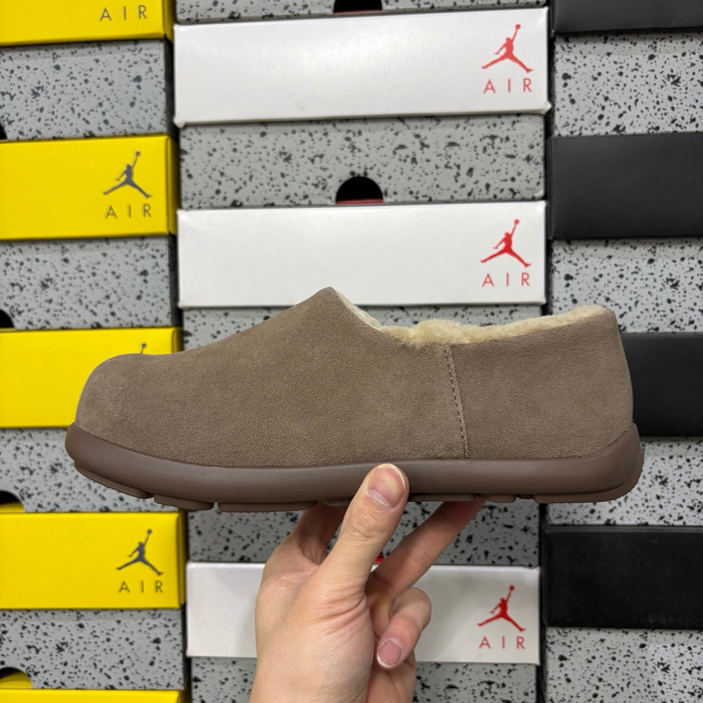 UGG Eversheepskin Mule – Women’s Slip-On Suede Clog with Sheepskin Lining in Taupe