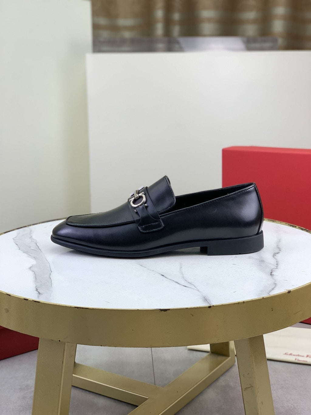 Salvatore Ferragamo Metal Bit Loafers