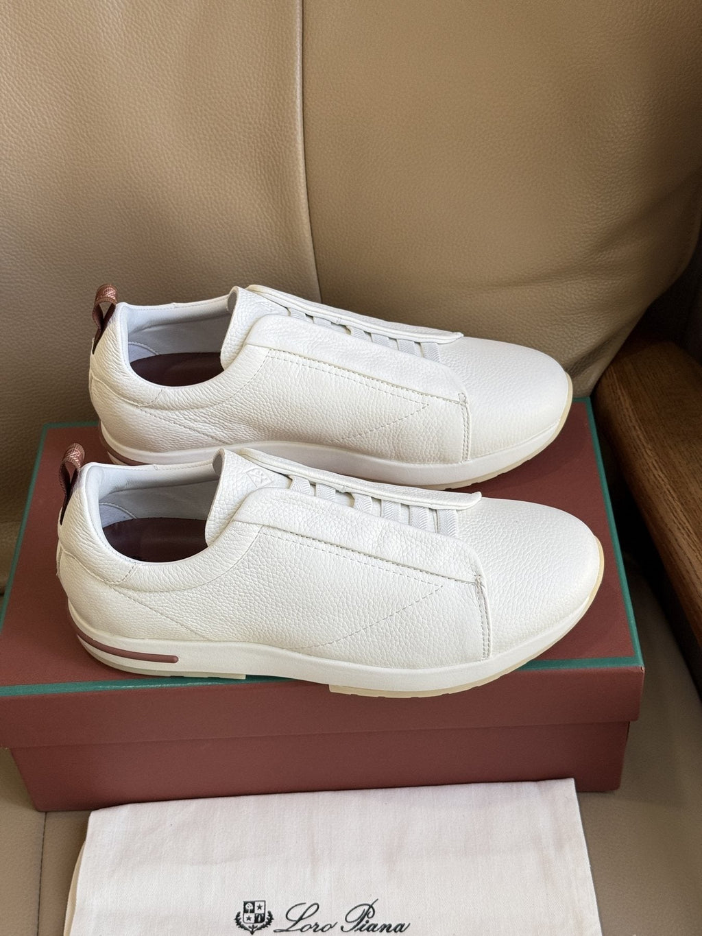 Loro Piana Slip-On Sneakers - Heel Pull Tab