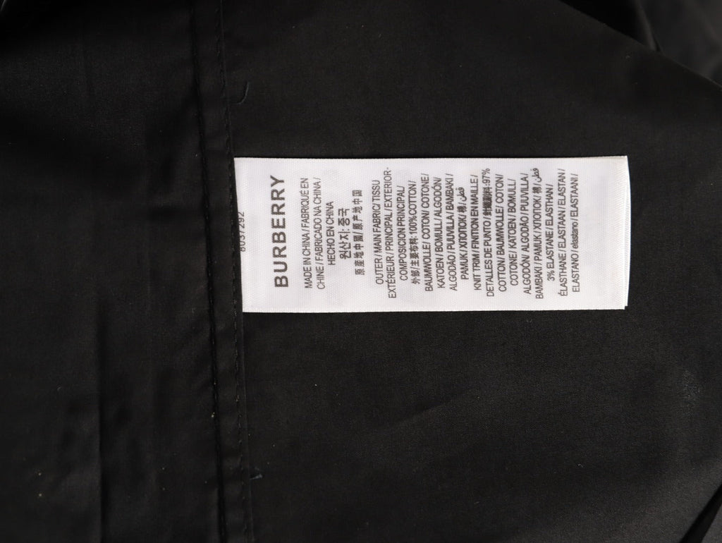 Burberry Equestrian Emblem Long-Sleeve Shirt - Black